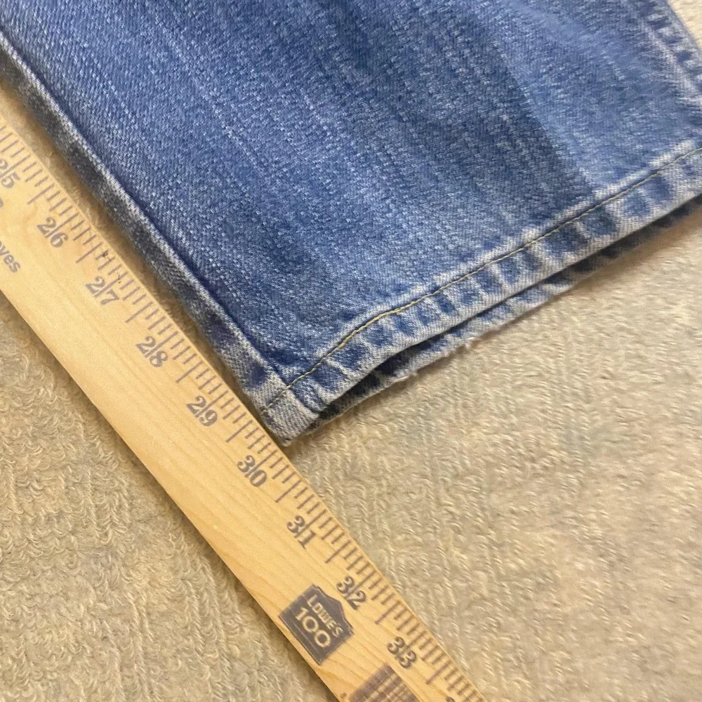 Wrangler George Strait Cowboy Cut Jeans Mens 36x30 Blue Medium Wash Denim Pants